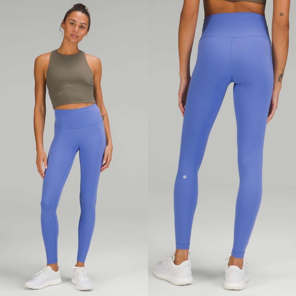 Lululemon Wunder Train High-Rise Tight 28"‎ Wild Indigo W5EOLS Size 10